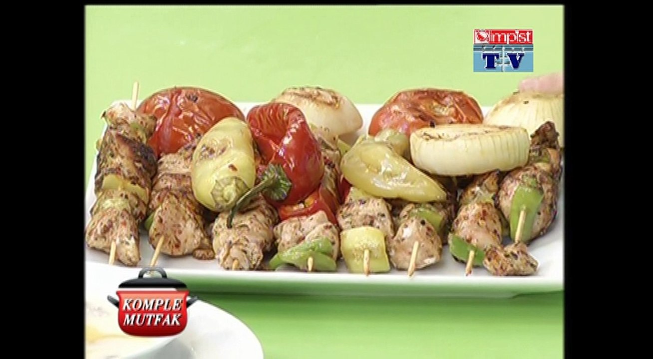 YEŞİL BİBERLİ TAVUK ŞİŞ MANGAL