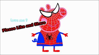 Peppa Pig - Spiderman and Elsa