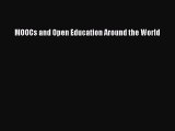 Read MOOCs and Open Education Around the World Ebook Free