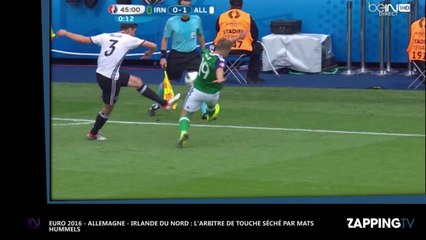 Euro 2016 – Allemagne – Irlande du Nord : L’arbitre de touche séché par Jonas Hector