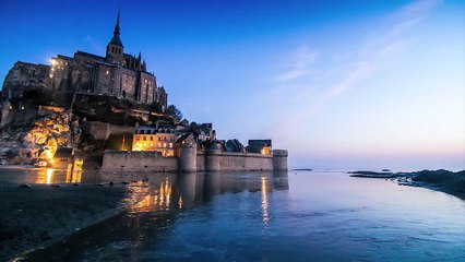 FR Les grandes marées au Mont Saint Michel