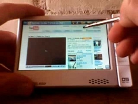 Browsing with the Archos 605 WiFi