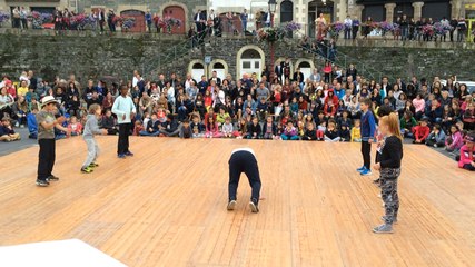 Hip-hop place salle de