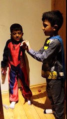 spiderman beats batman