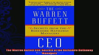 complete  The Warren Buffett CEO Secrets of the Berkshire Hathaway Managers