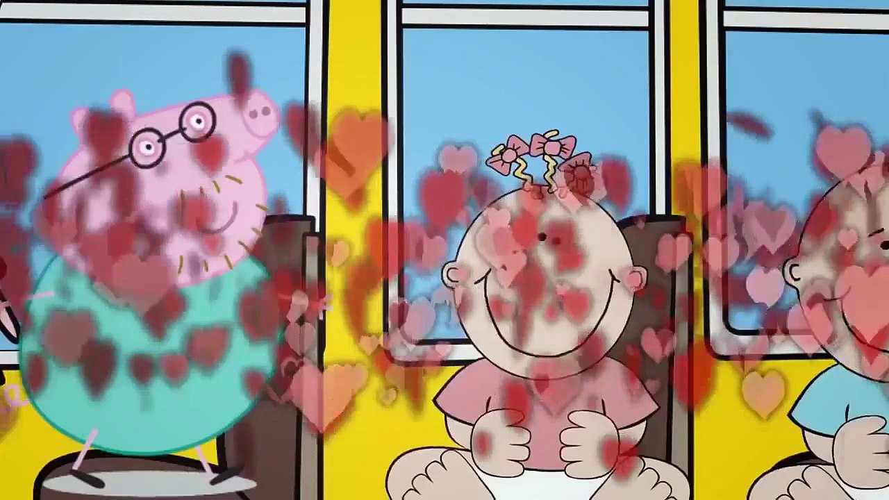 PEPPA PIG - Superheroes Wheels On The Bus Go Round and Round Compilation