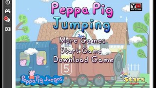 Peppa Pig - Jumping Pig - Full Cartoon Online Game For Kids 2015 English 2015