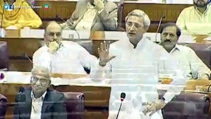 Janagir Tareen ka Qoumi Assembly main Kisano Ke Masail per dhuwan dar khitab