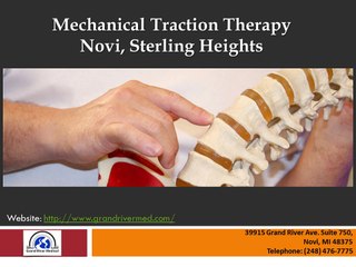 The Best Way to Get Rid of Your Pain: Mechanical Traction by Grandriver Med