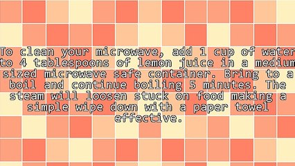 Microwave Cooking Tips