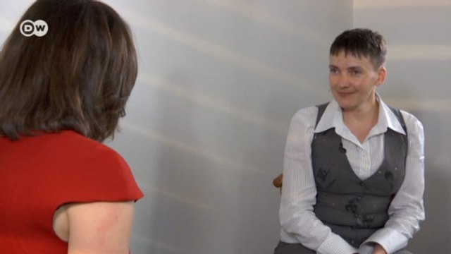 Надежда Савченко Жанне Немцовой: Наши народы привыкли жить плохо (21.06.2016)