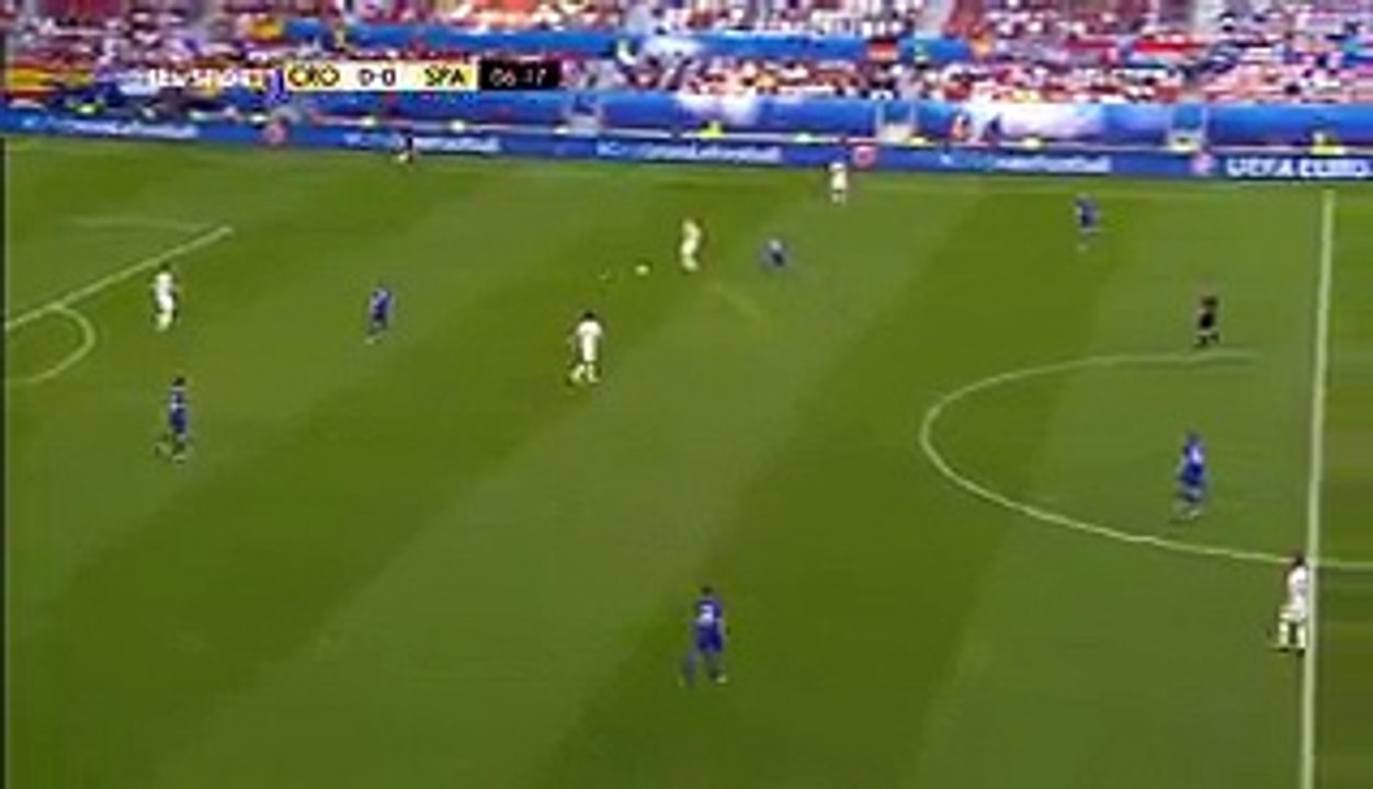 0-1 Alvaro Morata Goal HD - Croatia 0-1 Spain 21.06.2016 HD