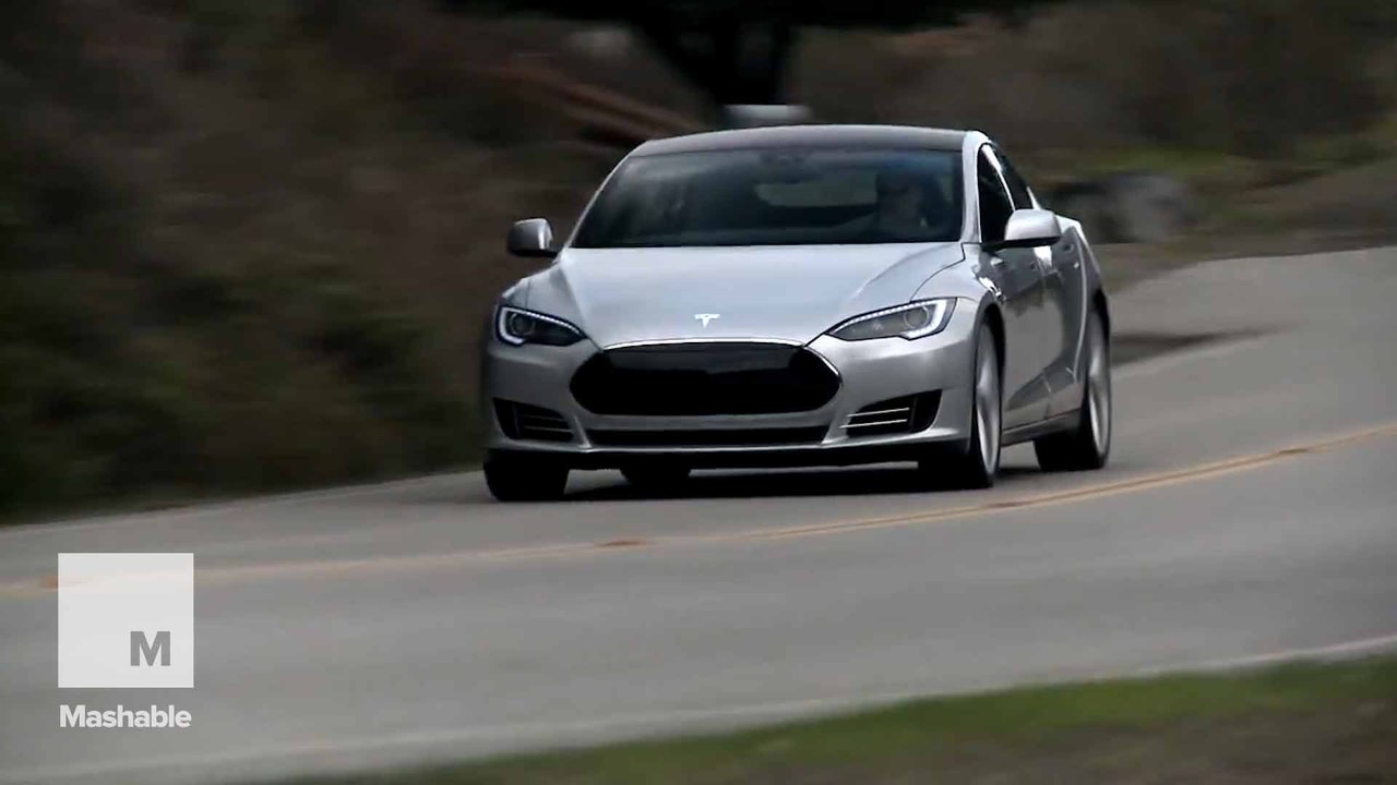 Elon Musk says the Tesla Model S 'floats well enough' to double as a boat