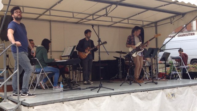 La Fête de la musique devant les Halles