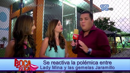 Las gemelas Jaramillo arremeten en contra de Lady Mina