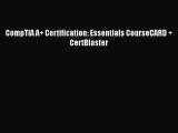 Read CompTIA A+ Certification: Essentials CourseCARD + CertBlaster Ebook Free