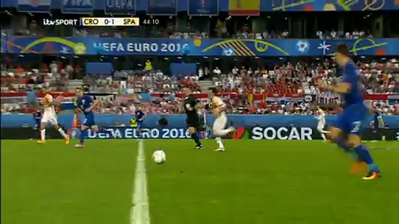 1-1 Nikola Kalinić Goal HD - Croatia 1-1 Spain 21.06.2016 HD