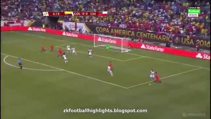 All Goals HD - Colombia 0-2 Chile _ Copa America Centenario _ 22.06.2016 HD