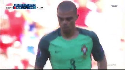 First Half Time Goals - Hungary 1-1 Portugal - 22-06-2016