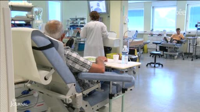Santé : Visite du service d'onco-hématologie du CHD Vendée
