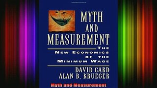 READ book  Myth and Measurement Full Free