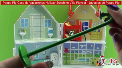 Peppa Pig Casa de Vacaciones Holiday Sunshine Villa Playset - Juguetes de Peppa Pig