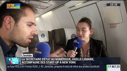 French Touch Conference: La secrétaire d'État au numérique, Axelle Lemaire, accompagne des start-up à New York - 21/06