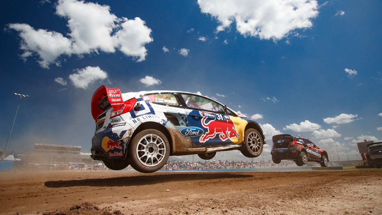 Rallycross Action from the Daytona International Speedway | Red Bull Global Rallycross