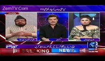 Qandeel Baloch And Mufti Abdul Qavi Exclusive Interview in Khara Sach  21 June 2016
