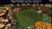 Minecraft pe 0.15.0 zombie pig man vs iron golem mob battle