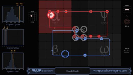 SpaceChem - Double Bonds (417/1/25)