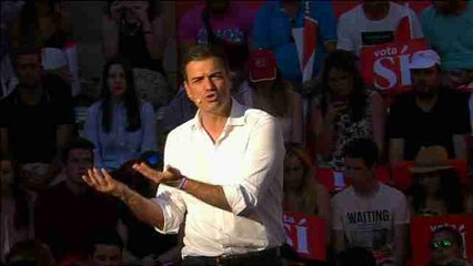 Sánchez  avisa a Iglesias que dirá sí al PSOE pese a anteponer el referéndum