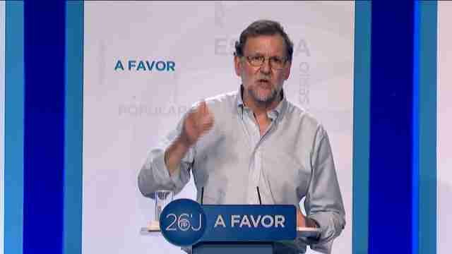 Rajoy : el voto a Ciudadanos no es útil para parar a los extremistas