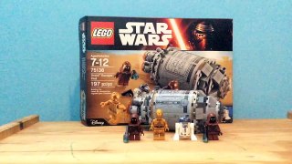 Lego Star Wars Droid Escape Pod set 75136 Review