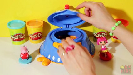 Galinha Pintadinha Surpresa com Massinha Play-Doh Peppa Pig Patrick My Little Pony Olaf Lalaloopsy