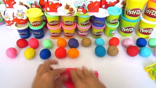 Play Doh Surprise Eggs - Learning Your Alphabet with Play-Doh! Funny Learning ABC Party!