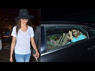 Watch: Ranveer Receives Deepika With A Bouquet Of Flowers | Mumbai Airport
