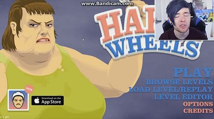 DANTDM Minecraft | LEARNING HOW TO FLY!! | Happy Wheels