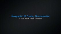 Holographic ID Overlay - 2