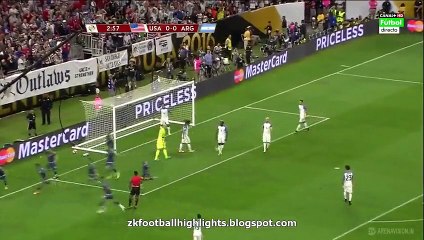 Ezequiel Lavezzi Goal HD - USA 0-1 Argentina 21.06.2016 HD