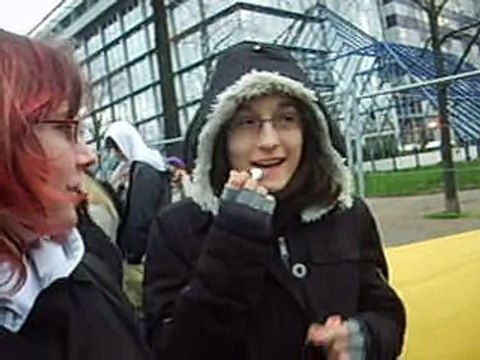 Jonas Brothers Paris Bercy 26/11/09 - l'attente dès le matin