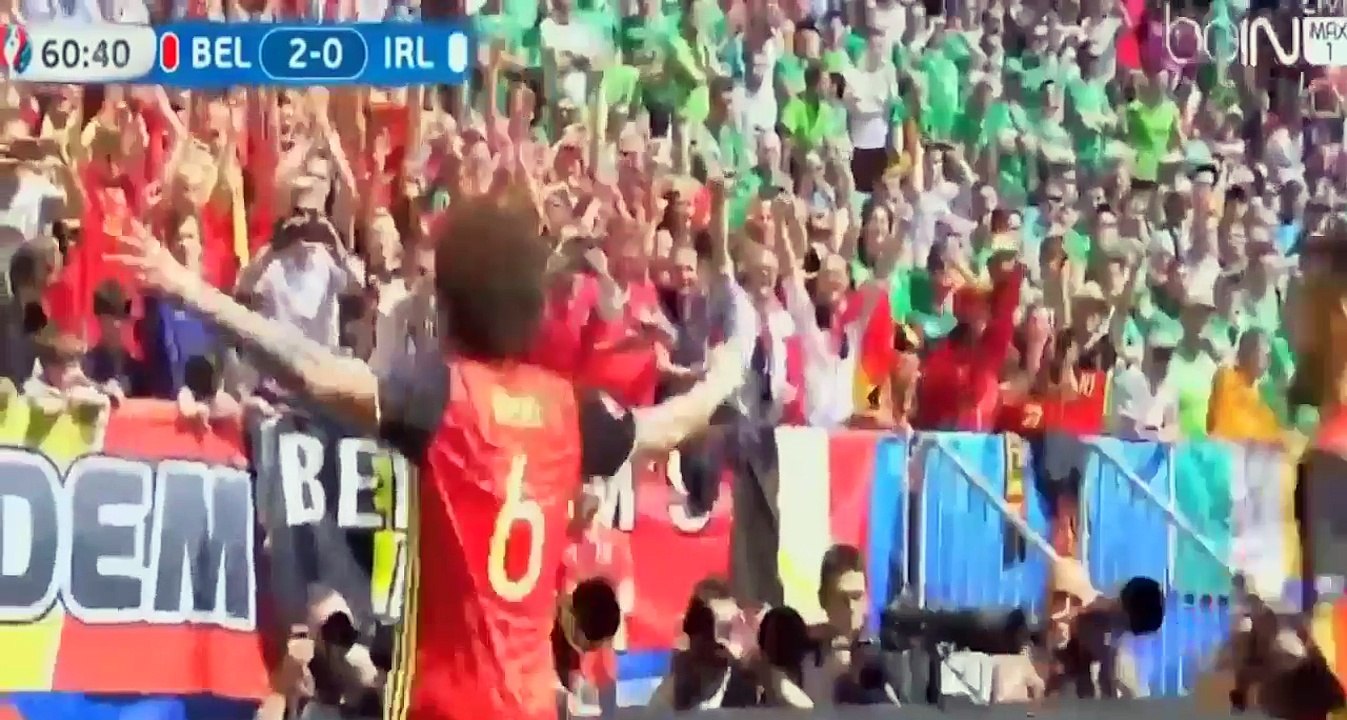 كأس أمم أوروبا - بلجيكا 3 - إيرلندا 0 ( الأهداف كاملة HD ) يوسف سيف 18 - 6 - 2016_x264