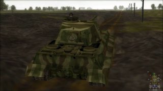 Killzone - Tiger II platoon vs IS-2 and T-34 platoon