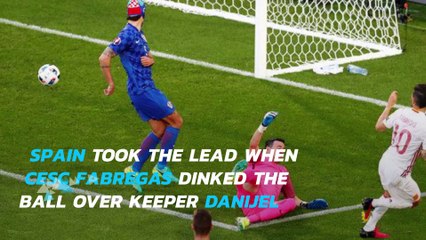 Euro 2016: Croatia beats Spain on late game-winner