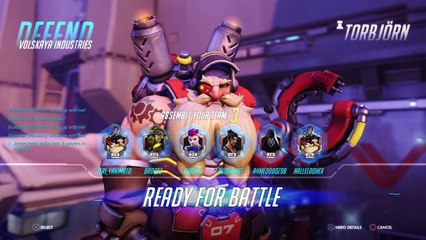 Overwatch Torbjörn game play