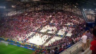 Fighting After match Between Russia And England Euro