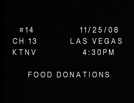 HELP Serves up Turkeys - KTNV Ch 13, Nov 25, 2008 4:30 pm