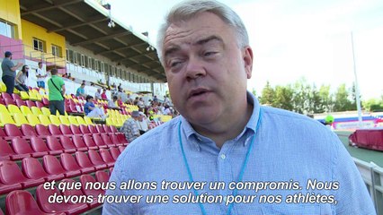 La Fédération russe d'athlétisme réagit à la décision du CIO