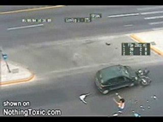 Hit by car -crazy funny thing-