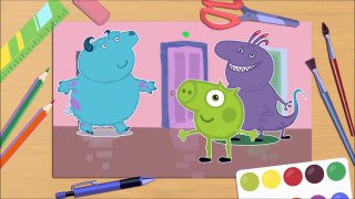 #PEPPA - MONSTER? Peppa Pig en español Se Disfraza Angry Birds Shrek Cartoon for Kids Animation